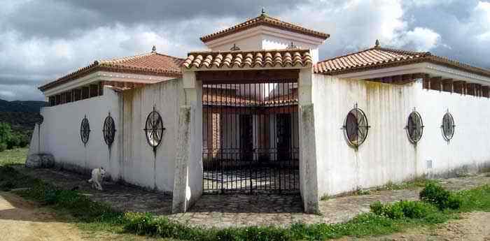 New unused building at Area Recreativa El Celemin in Los Alcornocales
            National park Andalusia-spain